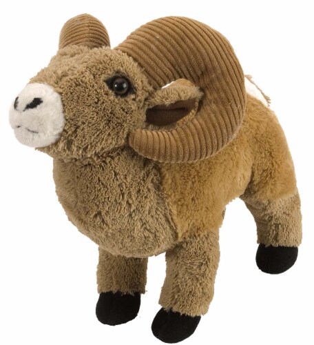 Wild Republic Cuddlekins Bighorn Sheep Stuffed Animal 12 Inches 12 Inches Dillons Food Stores
