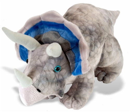 Wild Republic Dinosauria Triceratops Perspective: front