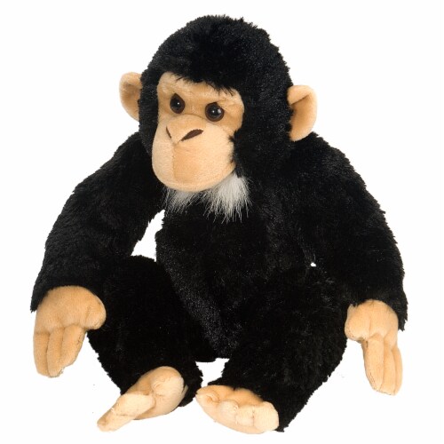 Wild Republic Cuddlekins Chimpanzee Stuffed Animal, 12 Inches, 12 ...