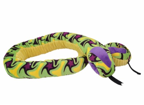 Wild Republic Plush Snake Siamese Whirlpool Stuffed Animal, 54 Inches