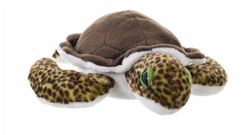 Wild Republic Cuddlekins Green Sea Turtle Stuffed Animal, 12 Inches, 12