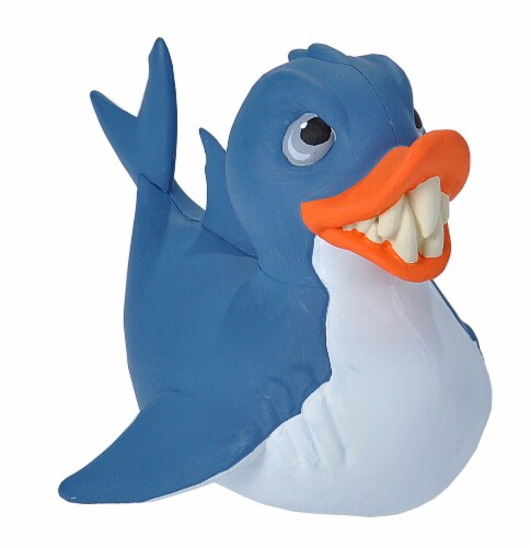 Wild Republic Shark Rubber Duck Perspective: front