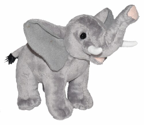 Wild Republic Wild Calls Elephant Stuffed Animal, 8 Inches, 8 Inches
