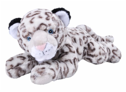 Wild Republic Ecokins Snow Leopard Stuffed Animal 12 Inches 12 Inches Fry s Food Stores