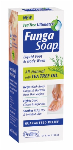 Tea Tree Ultimates FungaSoap Liquid Foot & Body Wash Perspective: front