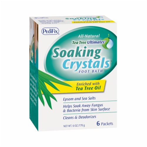TeaTree Ultimates® Soaking Crystals Foot Bath Perspective: front