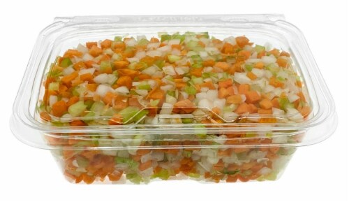 Market Cuts Mirepoix Clamshell Perspective: front