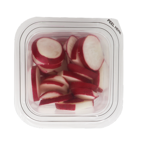 Sliced Radish Perspective: front