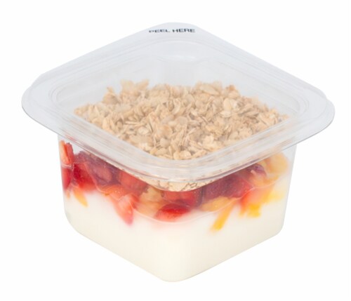 Pineapple / Strawberry Vanilla Parfait Perspective: front