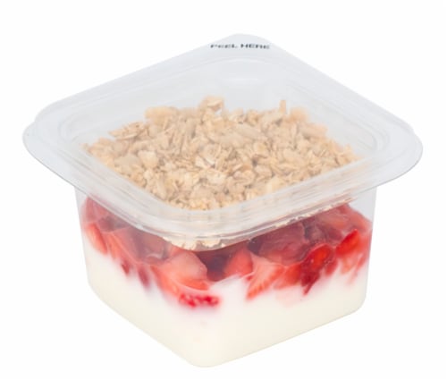 Strawberry Vanilla Parfait Perspective: front