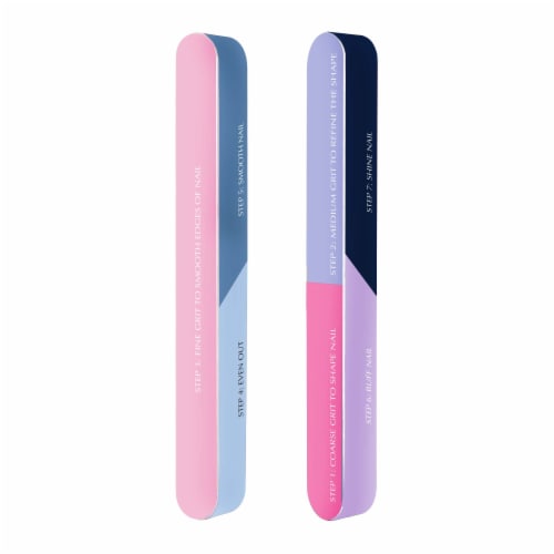Diamond Cosmetics Seven Way Nail Buffer Perspective: front