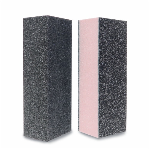 Diamancel 3 Side Manicure Block - Black Perspective: front