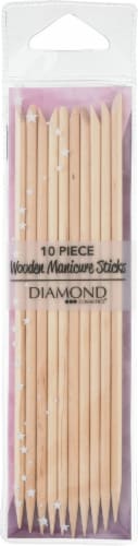 Diamond Cosmetics Wooden Manicure Sticks Perspective: front