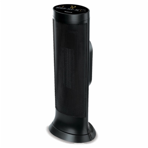 Honeywell Slim Ceramic Tower Whole Room Heater - Black Perspective: front