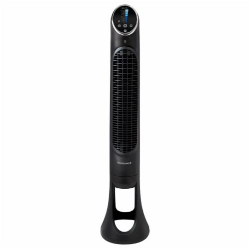 Honeywell Quietset 8-Speed Tower Fan - Black Perspective: front