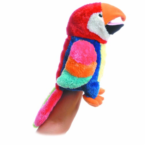 Aurora Medium Multicolor Hand Puppet 12 inch Petey Interactive Stuffed ...