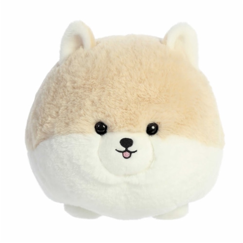 Aurora Small Cream Teddy Pets 10 inch Cream Pom Playful Stuffed Animal, One Size - Fred Meyer