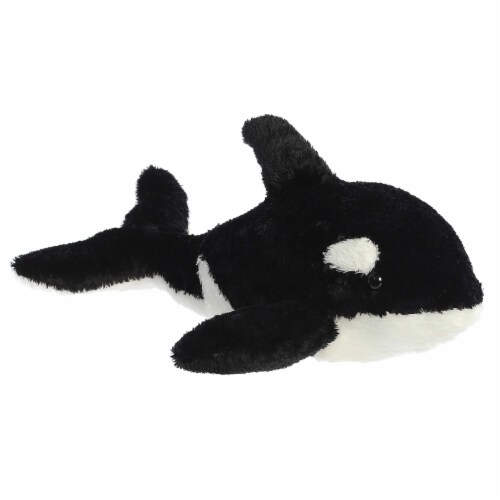 Aurora Medium Black Flopsie 12 inch Splash Adorable Stuffed Animal, One ...