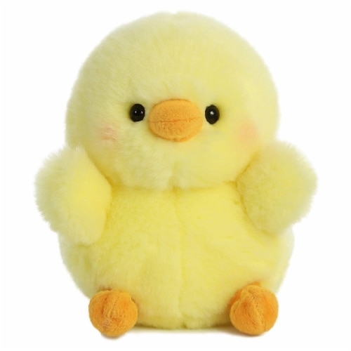 Chickadee Chick Rolly Pet 5 inch - Stuffed Animal by Aurora Plush