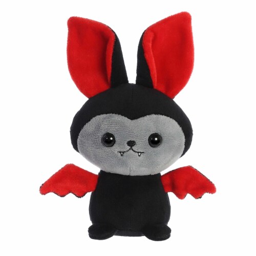 Aurora Small Black Halloween 8 inch Salem Vampire Bat Spooky Stuffed ...