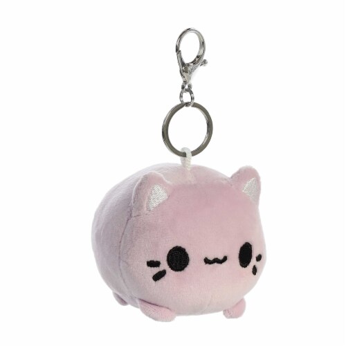 Aurora Mini Purple Tasty Peach 3.5 inch Taro Meowchi Keychain Enchanting Stuffed Animal, One ...