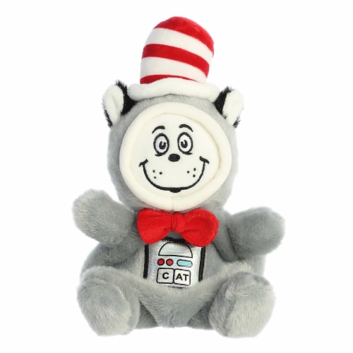 Aurora Mini Gray Dr. Seuss 5 inch Astronaut Cat In The Hat Palm Pals Whimsical Stuffed Animal ...