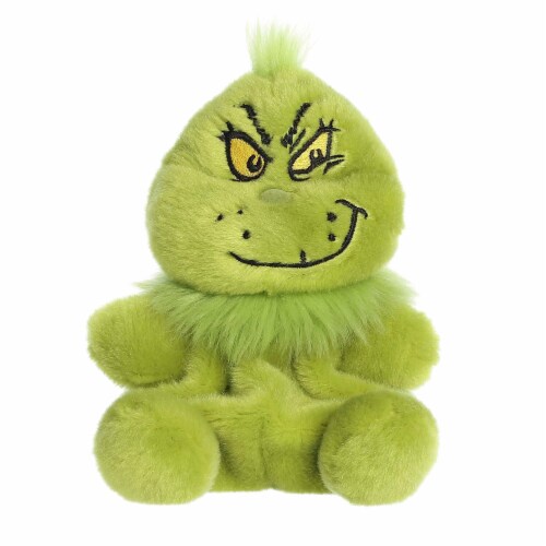 Aurora Mini Green Dr. Seuss Palm Pals 5 inch Grinch Smirk Whimsical ...
