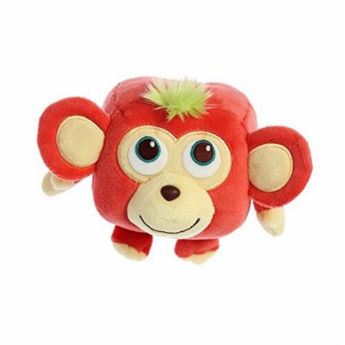 Aurora World Cuby Zoo Plush Marvin Monkey Plush Toy Perspective: front