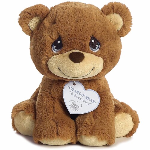 Aurora World Precious Moments So Beary Sweet Charlie Bear Plush, 8.5