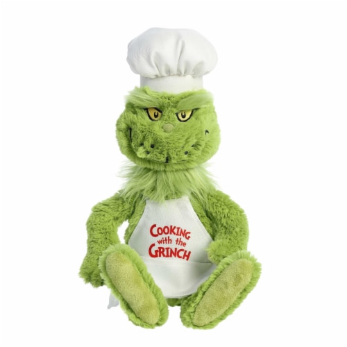 Aurora Large Green Dr. Seuss 14 inch Chef Grinch Whimsical Stuffed Animal One Size Kroger