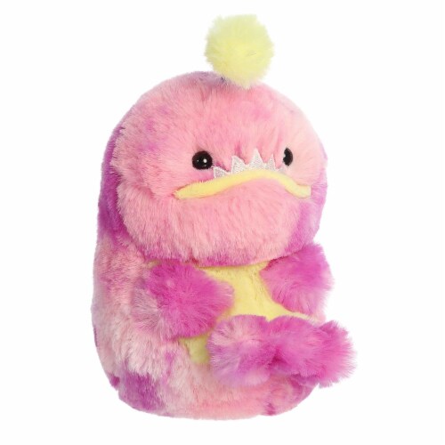 Aurora Mini Pink Rolly Pet 5 inch Angel Angler Fish Playful Stuffed ...