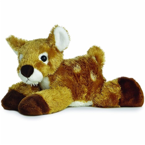 Aurora 8" Mini Flopsie White-tailed Deer Fawn Perspective: front