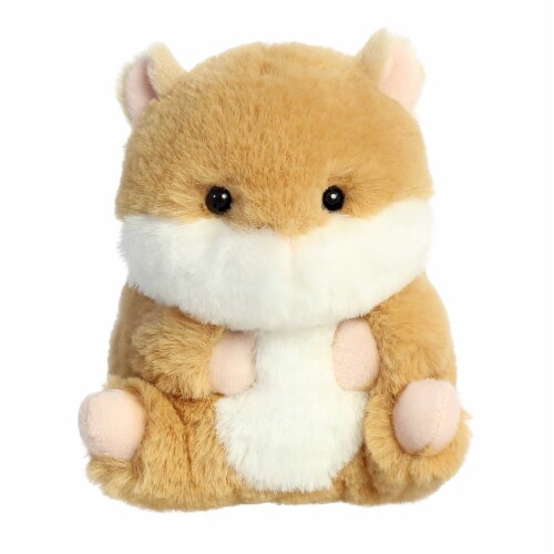 Aurora Mini Brown Rolly Pet 5 inch Frolic Hamster Round Stuffed Animal, One Size - Ralphs