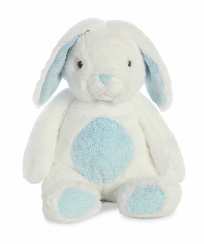 ebba Large Bunbun Bunny 16 inch Blue Playful Baby Stuffed Animal, One ...