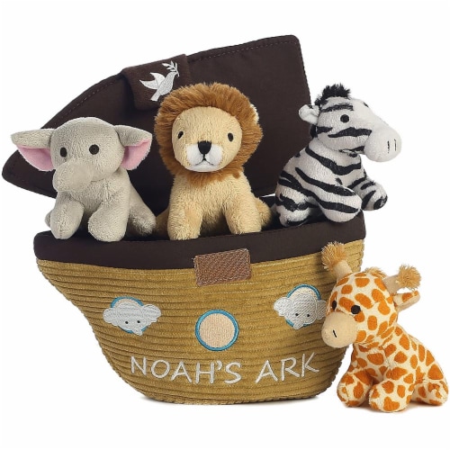noah's ark stuffed animal set