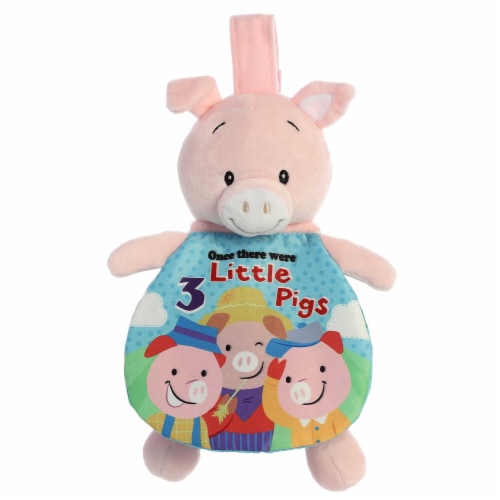 ebba Small Multicolor Story Pals 9 inch 3 Little Pigs Engaging Baby Stuffed Animal Perspective: front