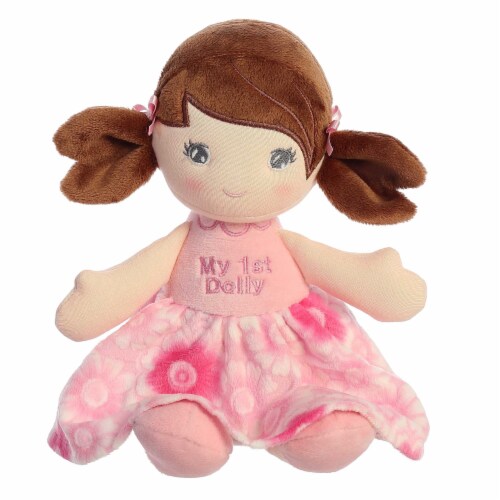 ebba Medium Brunette Dolls 12inches My First Dolly Elegant Baby Stuffed ...