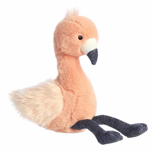 ebba Small Pink Splasheez 9 Flamingo Colorful Baby Stuffed Animal, 1 PC ...