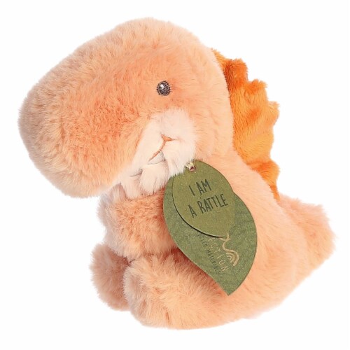 ebba Small Orange Eco ebba 5.5 inch Edan Edaph Rattle Eco-Friendly Baby ...