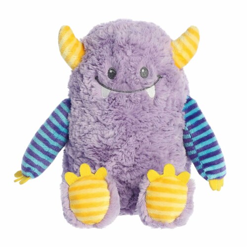 ebba Medium Purple Monster 11.5 inch Hazu Playful Baby Stuffed Animal ...