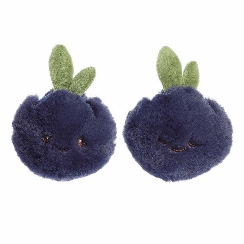 ebba Mini Blue Precious Produce Blueberry Rattle & Crinkle Set Adorable Baby Stuffed Animal, One ...