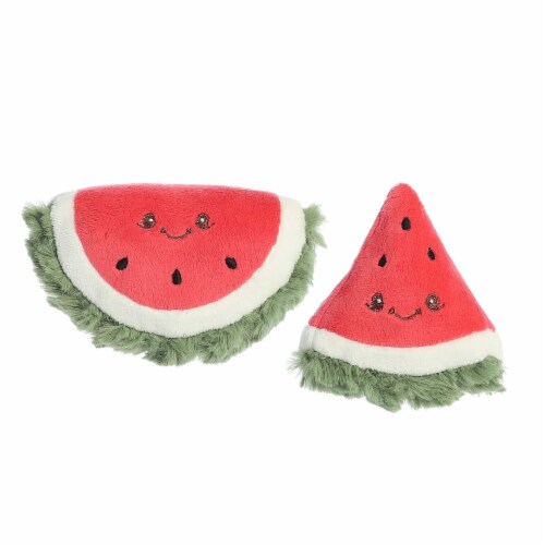 ebba Mini Red Precious Produce Watermelon Rattle Crinkle Set