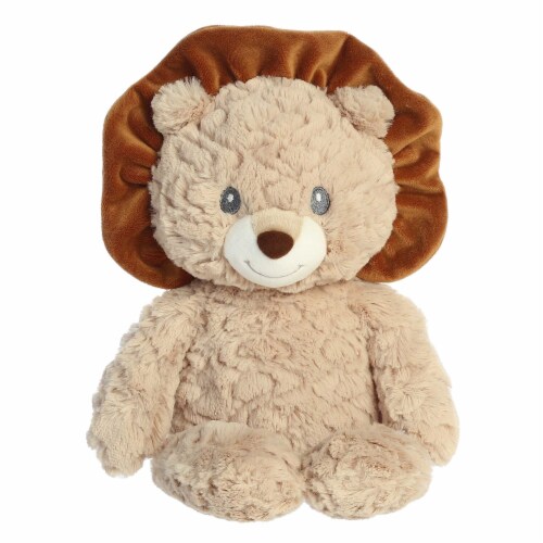 ebba Large Brown Huggy Collection 13 inches Landon Lion Adorable Baby ...