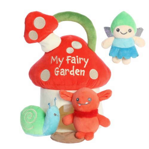 ebba Small Red Baby Talk 8 inch My Fairy Garden Engaging Baby Stuffed ...