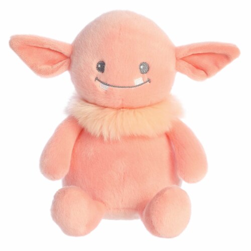 ebba Medium Peach Little Monsters 11 Gribble Goblin Peach Playful Baby ...