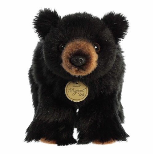 Aurora Miyoni Black Bear Cub 10 Inch Plush Figure, 1 Unit - Fry’s Food ...