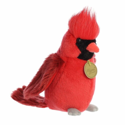 Aurora Small Red Miyoni 9 inch Cardinal Realistic Stuffed Animal, One Size - Kroger
