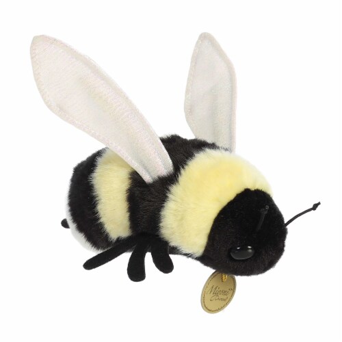 Aurora Small Yellow Miyoni 7.5 Inch Bumblebee Realistic Stuffed Animal ...