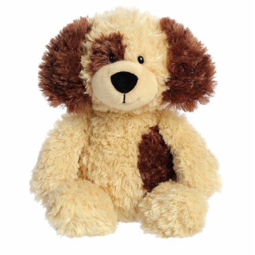 Aurora Medium Brown Tubbie Wubbies 12 inch Spotty Pup Snuggly Stuffed ...