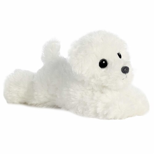 Aurora Small White Mini Flopsie 8 inch Snowball Adorable Stuffed Animal ...